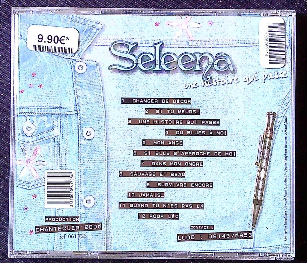 Cd – Seleena – Musique – Une histoire qui passe