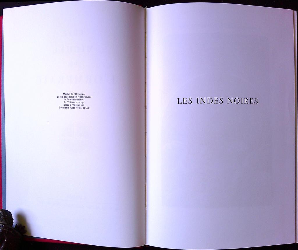Livre Jules Verne – Les Indes Noires – Roman – Collection