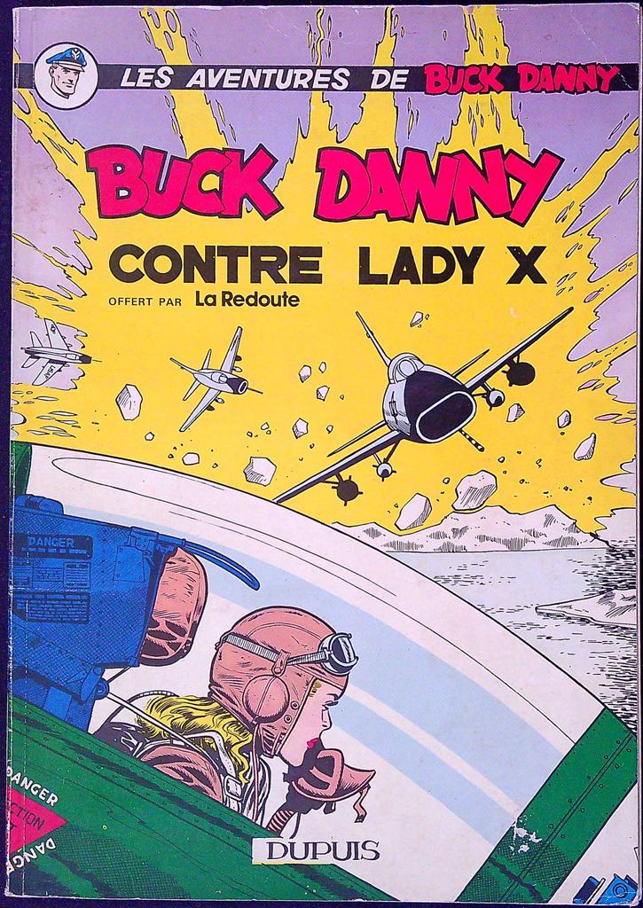 Bande dessinée – Buck Danny Dupuis – Bd – Contre Lady X La Redoute