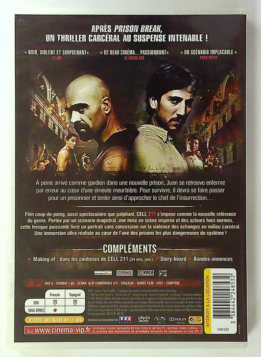 Dvd Cell 211 - Thriller carcéral Daniel Monzón Pathé
