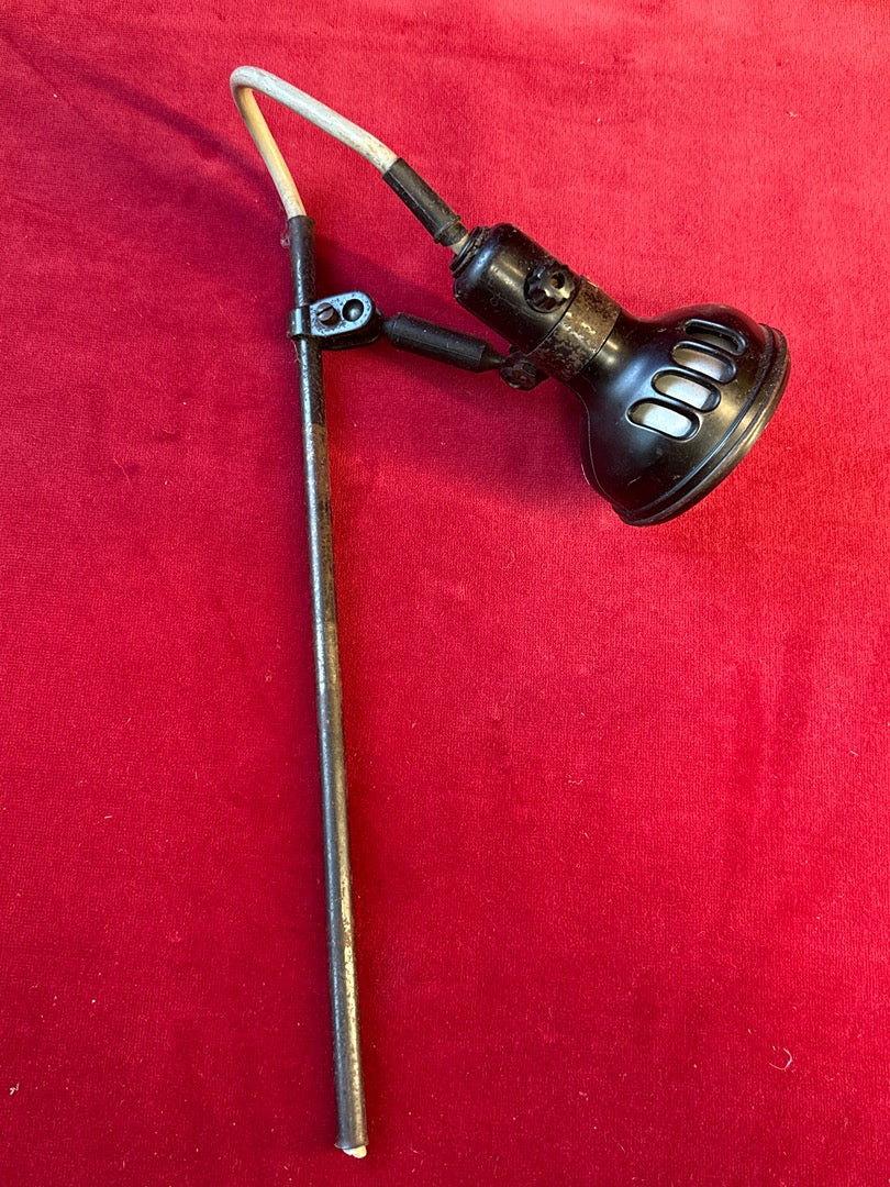 Lampe de bureau vintage flexible noir Singer Slf-3