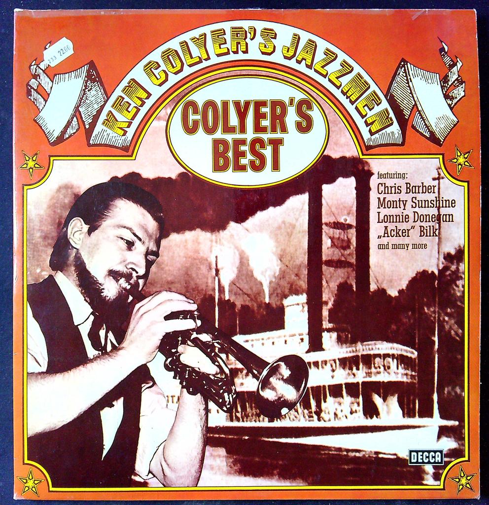 Double Vinyle 33t Ken Colyer's Jazzmen Colyer's Best Decca