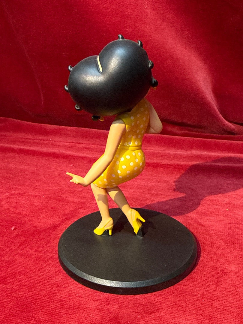 Figurine Betty Boop robe jaune Fleischer Studios