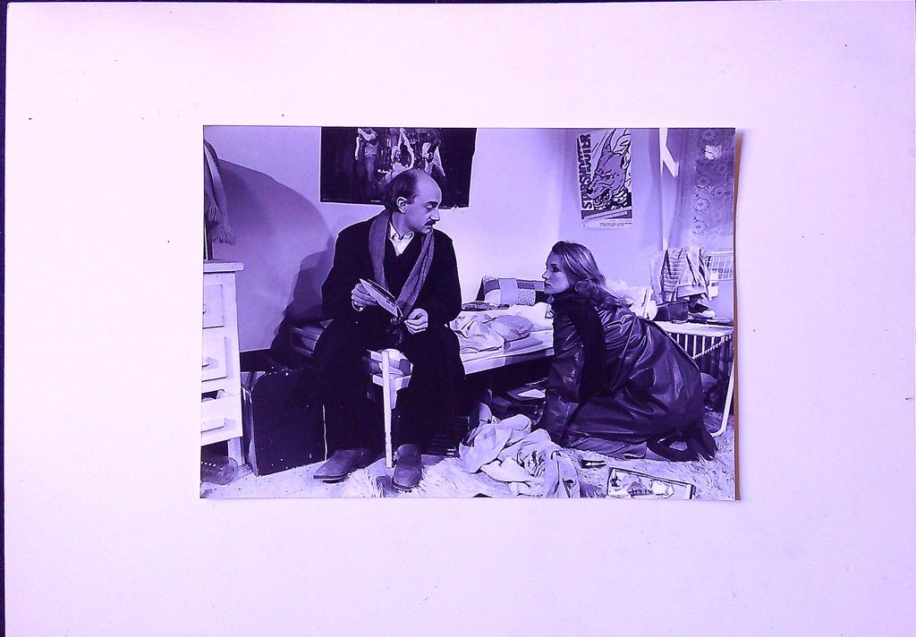 Photographie originale Michel Blanc Marie Christine Barrault Kipa