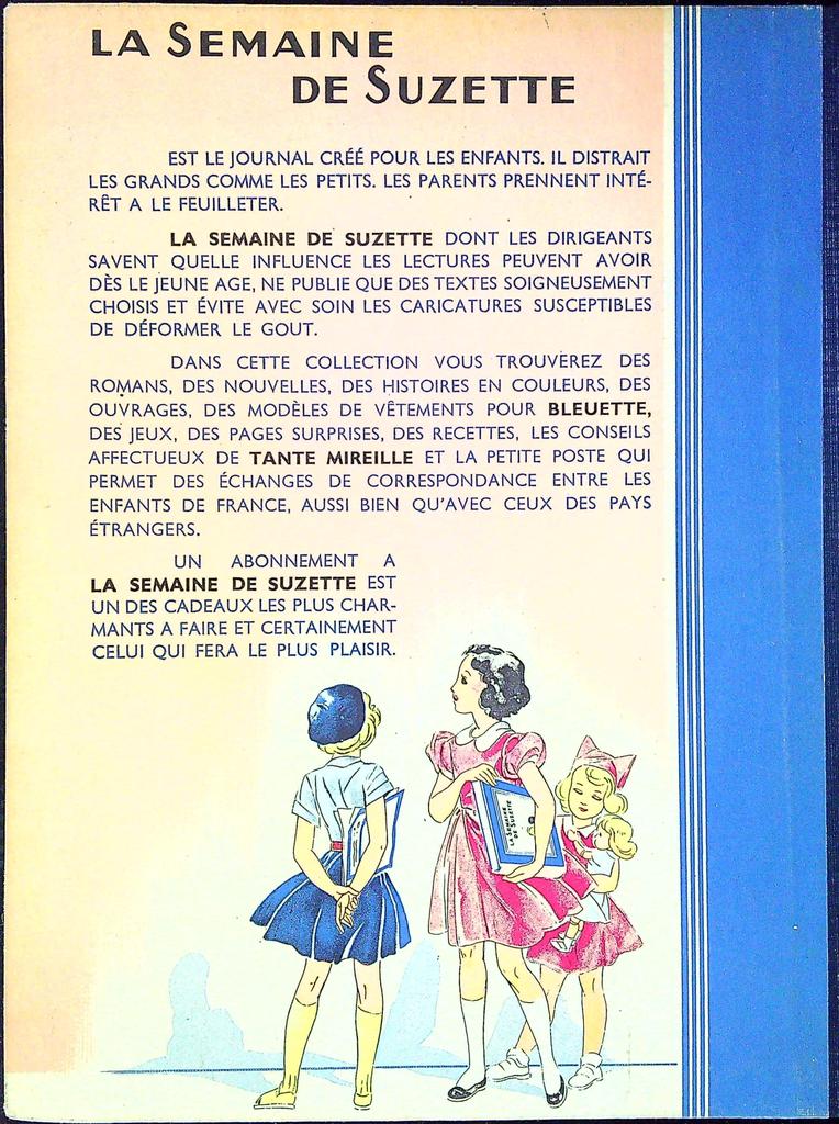 Album – La Semaine de Suzette 1953 – Enfant – Gautier-languereau N1
