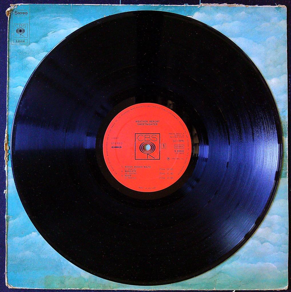Disque vinyle Lp Weather Report Sweetnighter Cbs