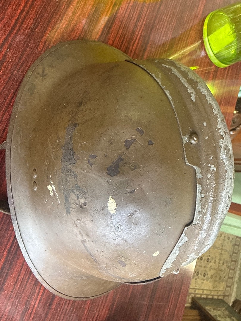 Casque Adrian de la Défense Passive Militaria Vintage