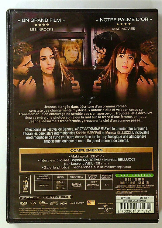 Dvd Ne Te Retourne Pas wild Side Video Marceau Bellucci