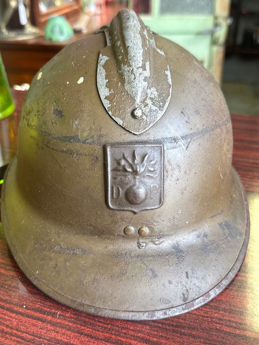 Casque Adrian de la Défense Passive Militaria Vintage