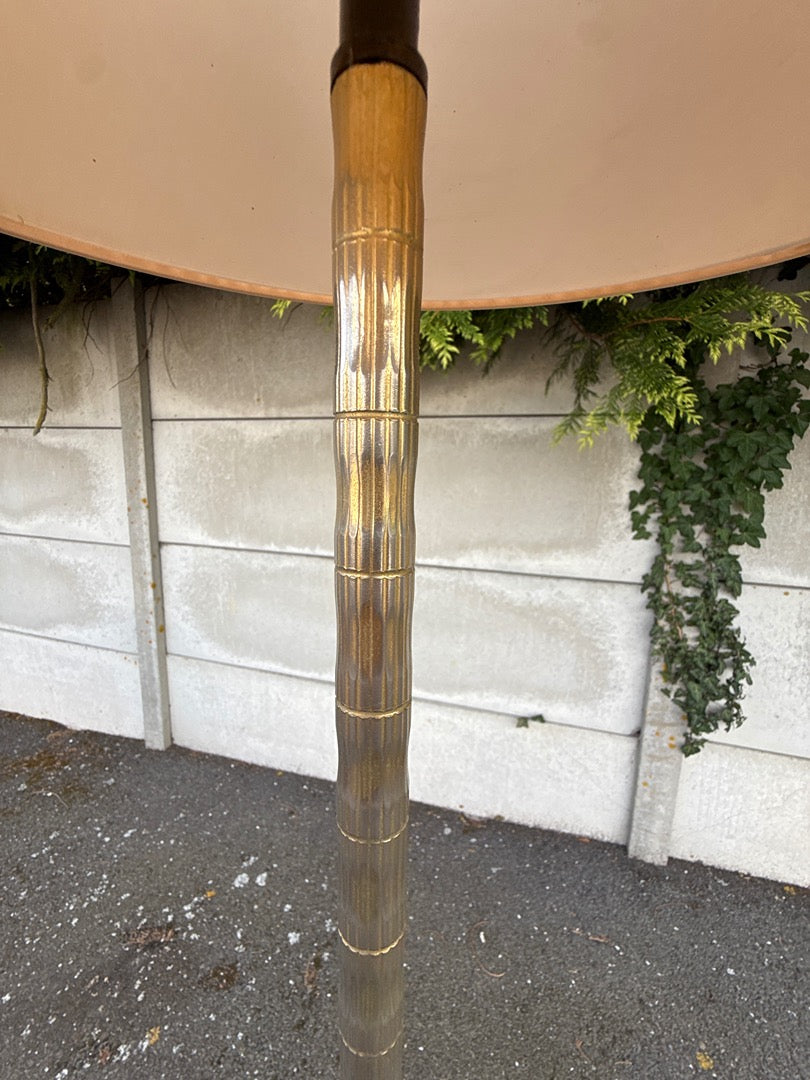 Lampadaire – Vintage – Luminaire – Laiton doré imitation bambou