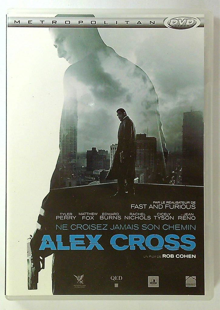 Dvd Film Alex Cross Rob Cohen Tyler Perry Metropolitan
