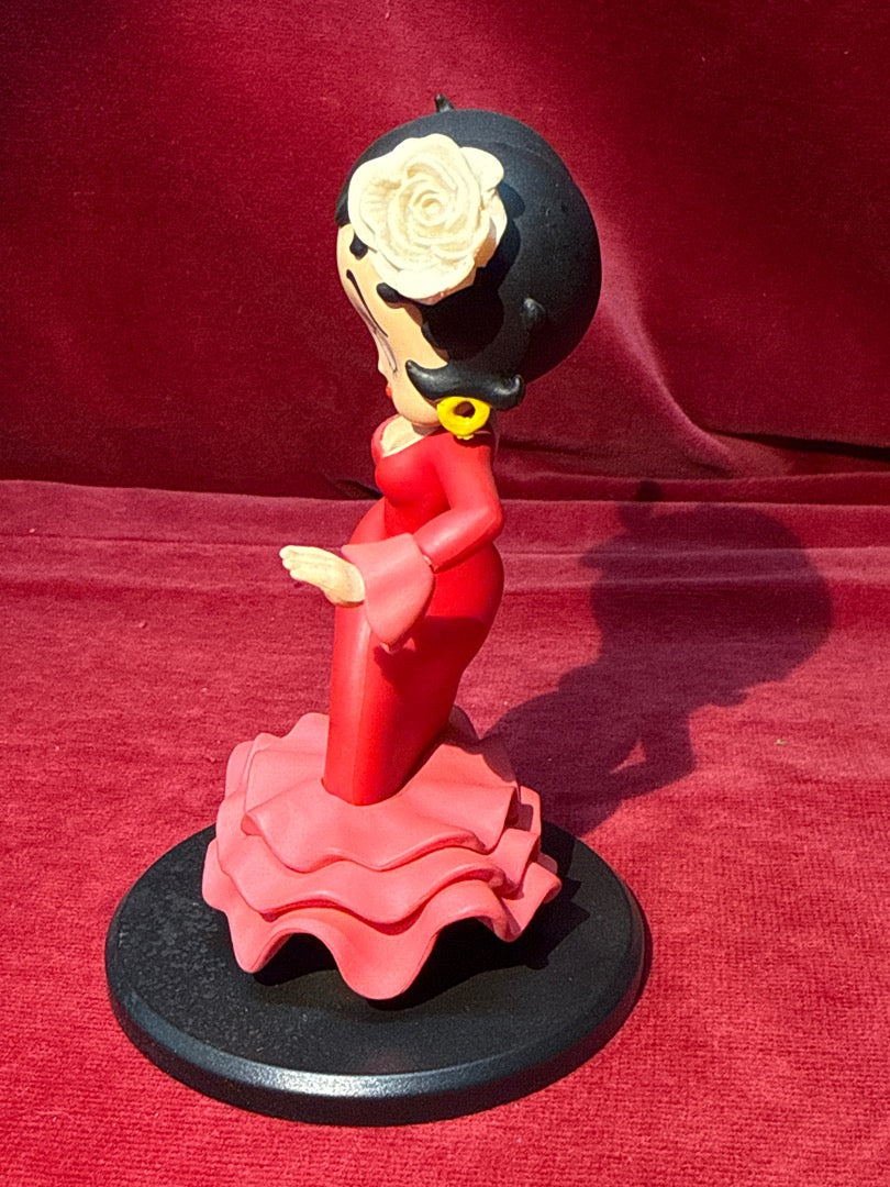 Figurine Betty Boop danseuse flamenco Fleischer Studios