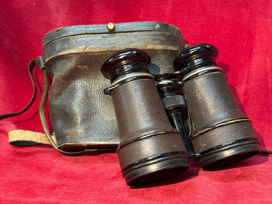 Jumelles anciennes Manufacture Française d'armes et Cycles de St Étienne avec étui