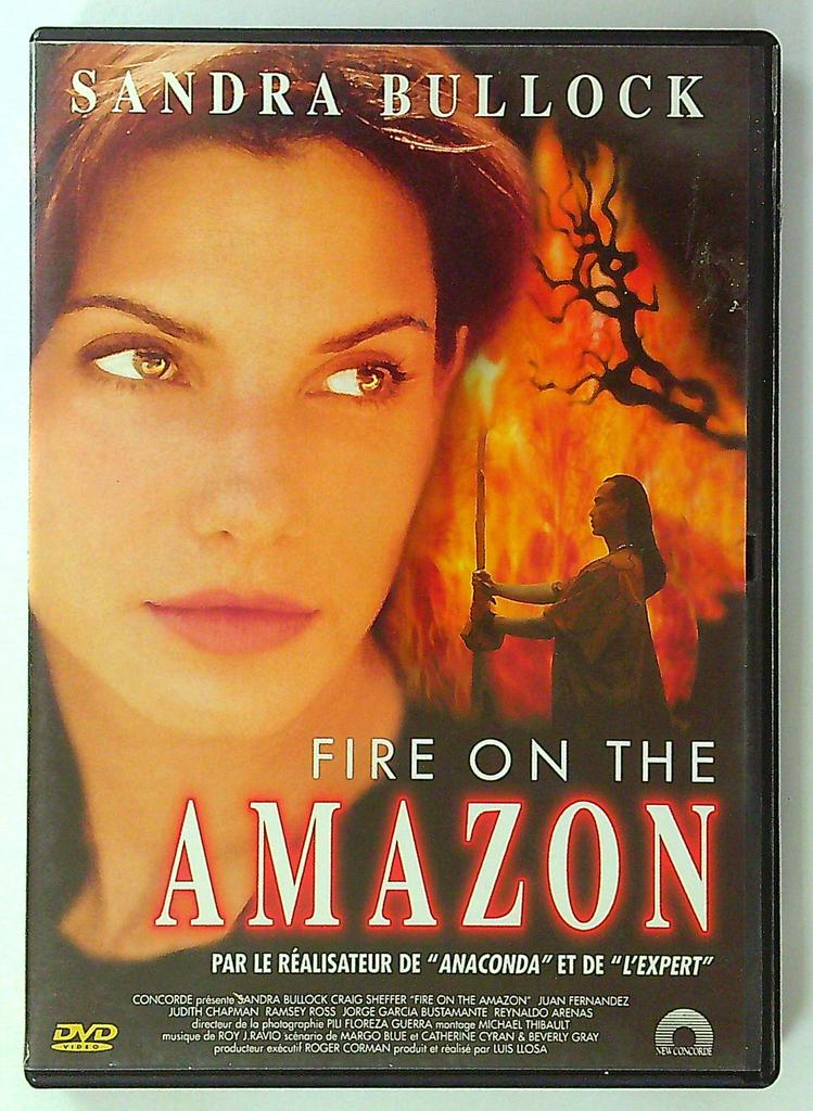 dvd Fire on the Amazon Sandra Bullock