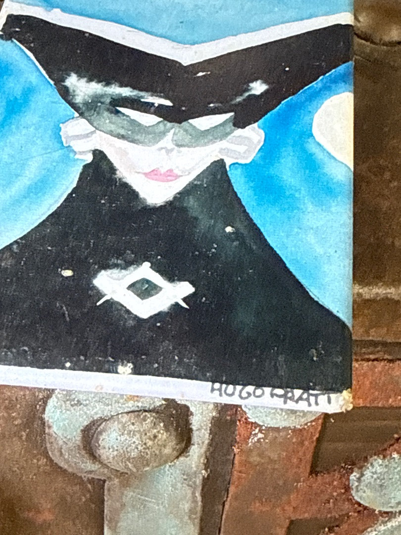 Magnet – Hugo Pratt Casanova – Décoration – Aquarelle