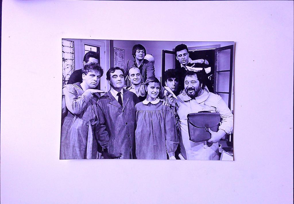 Photo de presse Dorothee Show Jacky Bernard Pivot Carlos 1983