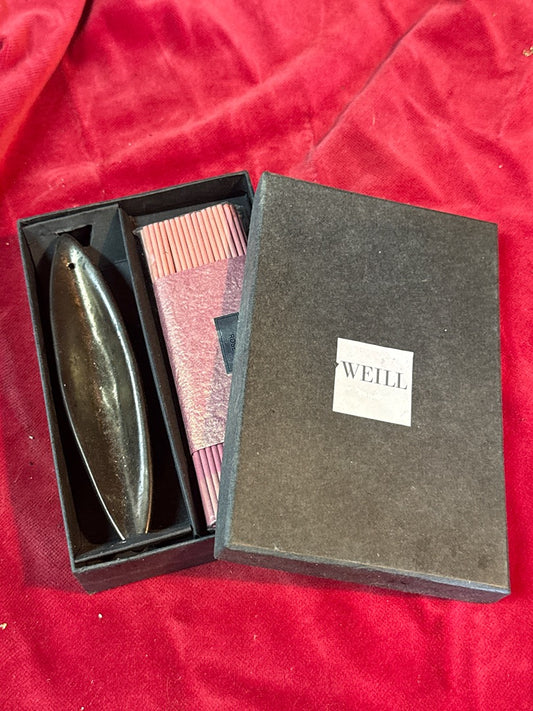 Coffret porte encens – Weill – Ornement Senteur rose