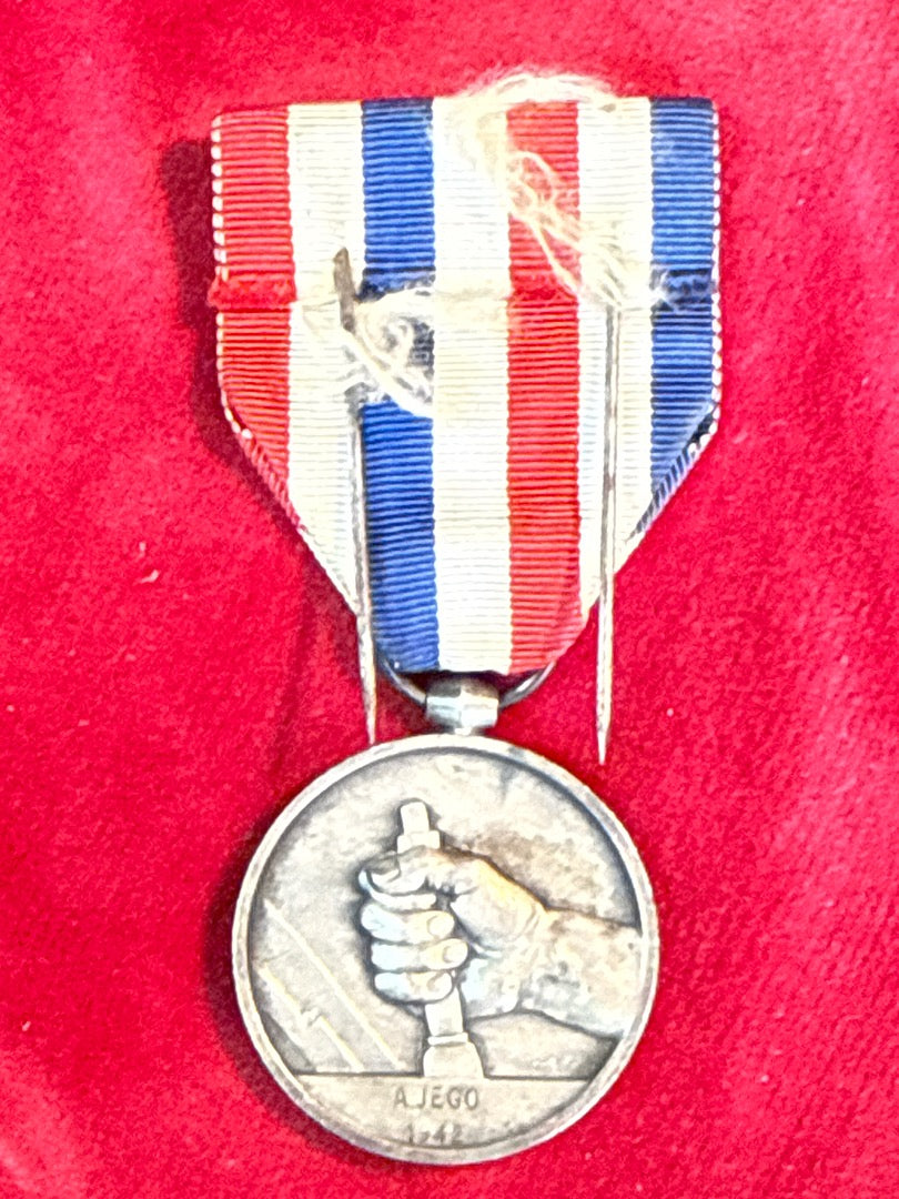 Médaille des cheminots – Georges Guiraud – Numismatique – Modèle 1942