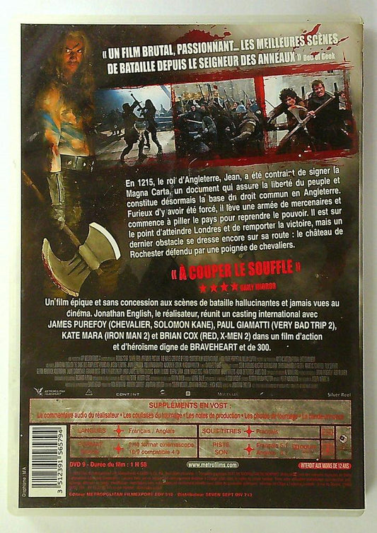 Dvd Le Sang des Templiers Metropolitan