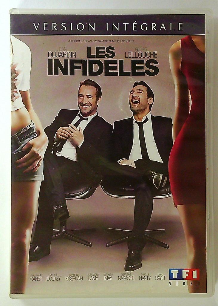 Dvd Les Infidèles jean Dujardin Gilles Lellouche Tf1 Vidéo