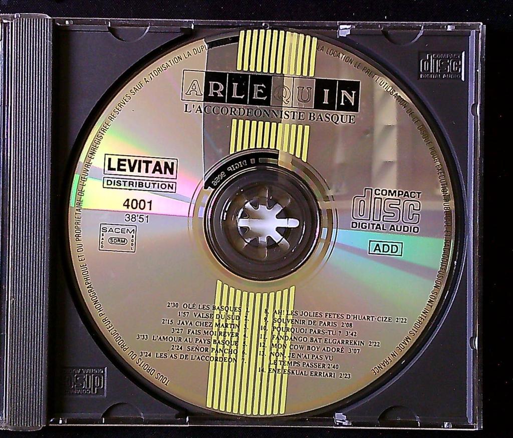 Cd – Martin Irrazoki L'accordéoniste Basque – Musique