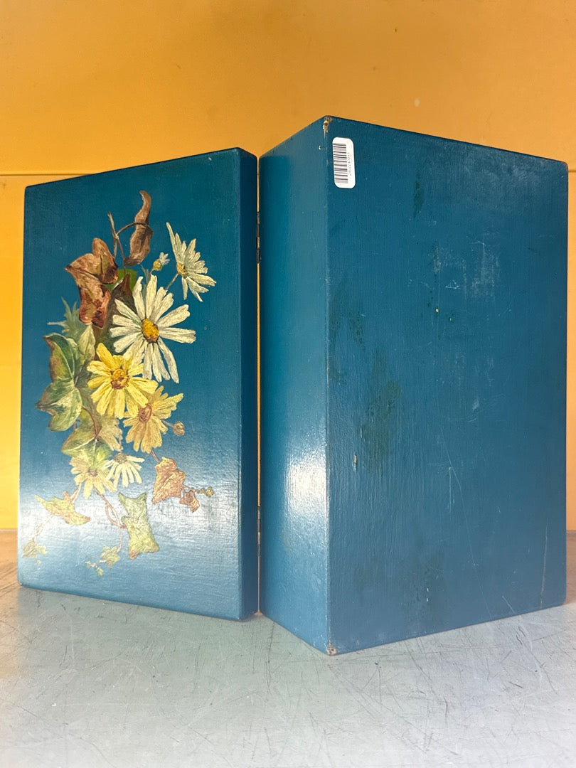 Boîte décorative – Boîte en bois peinte à la main