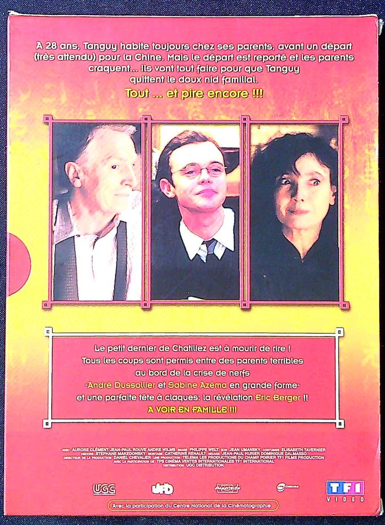 Dvd Tanguy – Etienne Chatiliez – Cin ma – Com die Française