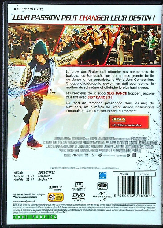 Dvd – Sexy Dance 3 – Vidéo – Film de danse street
