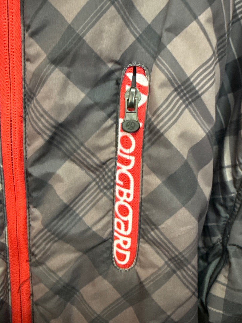 Veste Longboard – Doudoune à carreaux