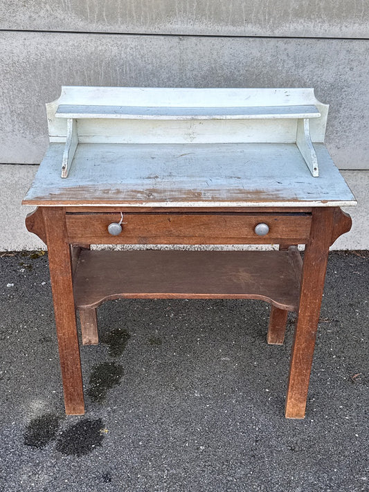 Bureau d’écolier – Bois – Mobilier – Vintage charme