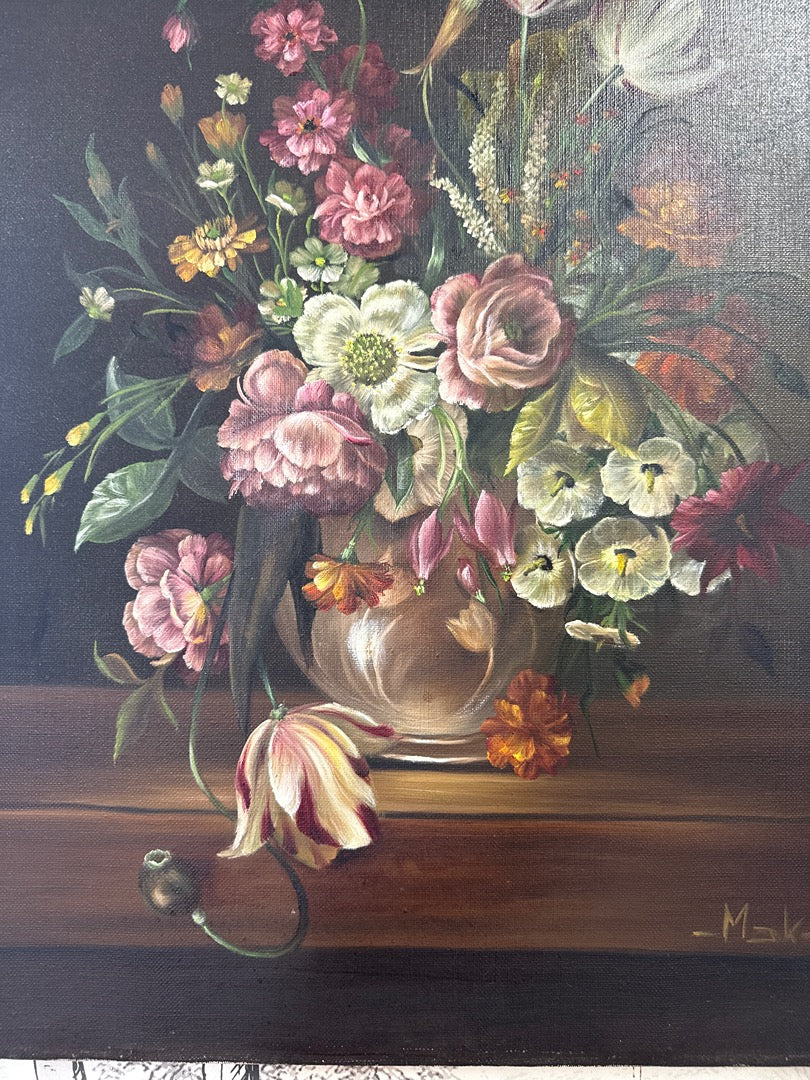 Tableau peinture – Mak – Peinture – Nature morte aux fleurs