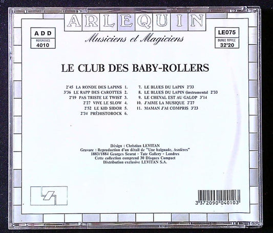 Cd – Arlequin Le Club des Baby-rollers – Musique – Enfant