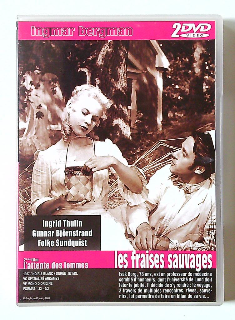 Coffret 2 Dvd Ingmar Bergman : Les Fraises Sauvages