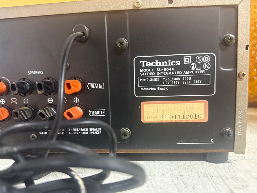 Amplificateur – Technics Su-8044 – Hifi – Pour pièces
