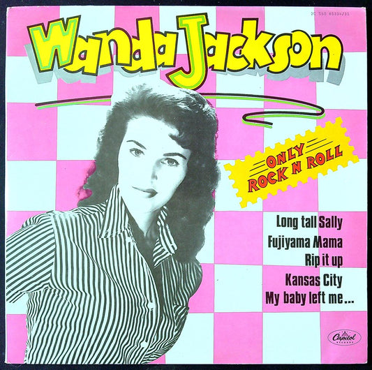 Double Vinyle Wanda Jackson Only Rock N Roll capitol 1978