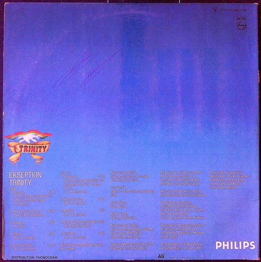 Disque vinyle Ekseption Trinity Philips
