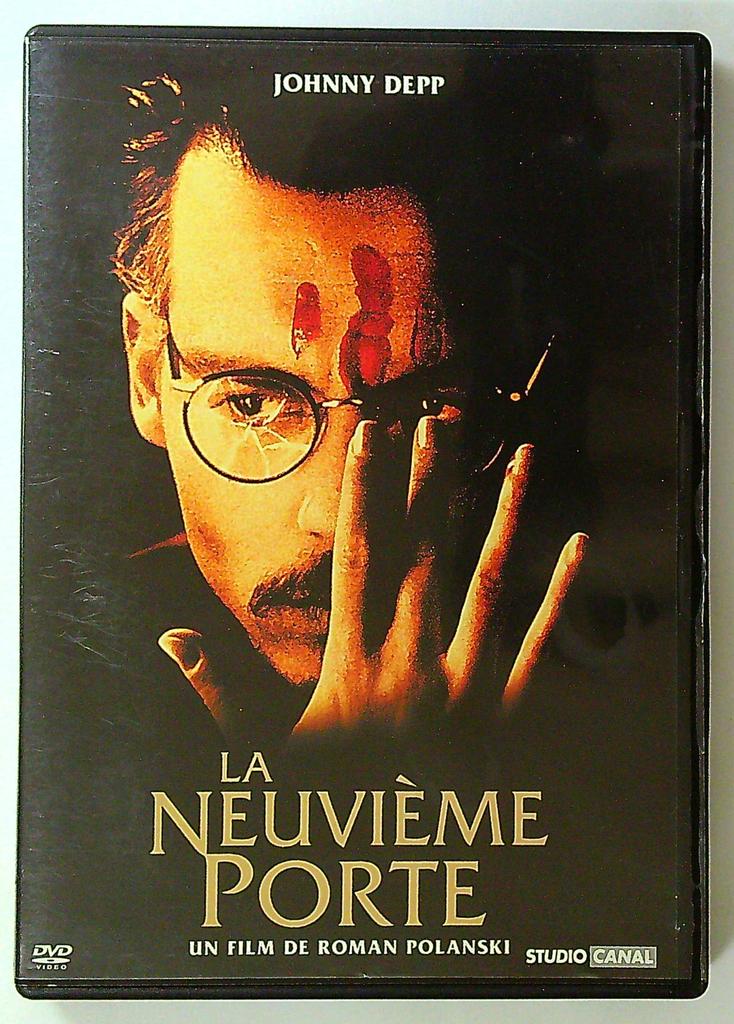 Dvd La Neuvième Porte Roman Polanski Johnny Depp