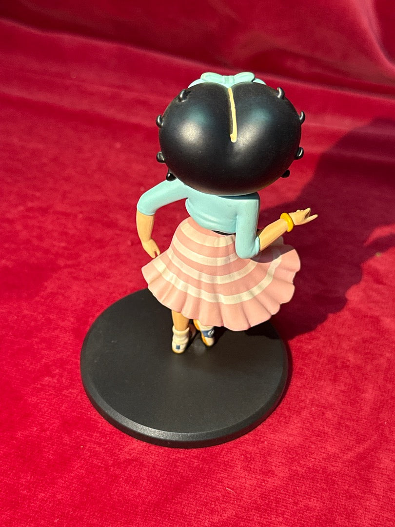 Figurine Betty Boop rose et bleu Fleischer Studios