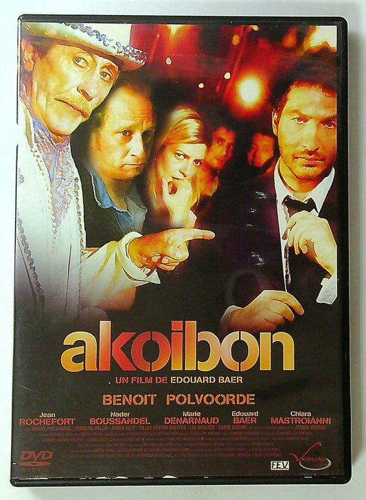 Dvd Akoibon film Edouard Baer Benoit Poelvoorde