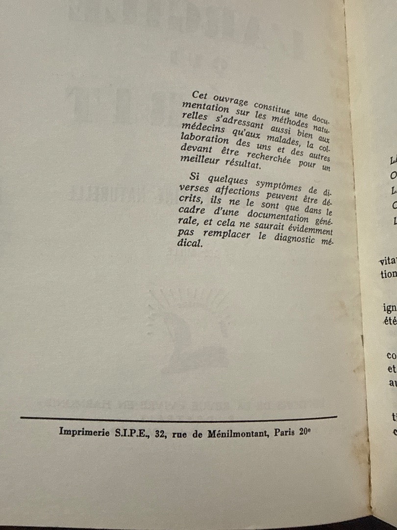 Livre – Raymond Dextreit : L'argile qui guérit – Médecine naturelle – Édition 1966