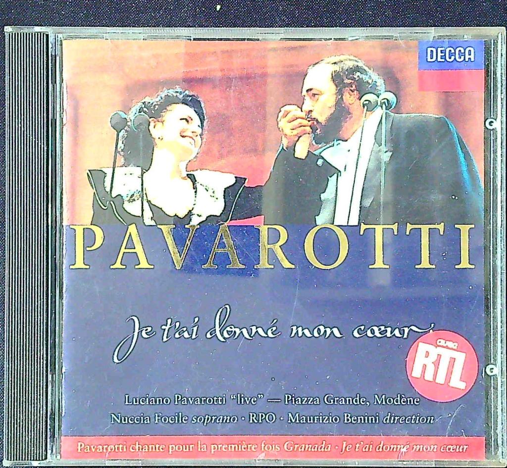 Cd – Luciano Pavarotti – Musique – Live de Modène