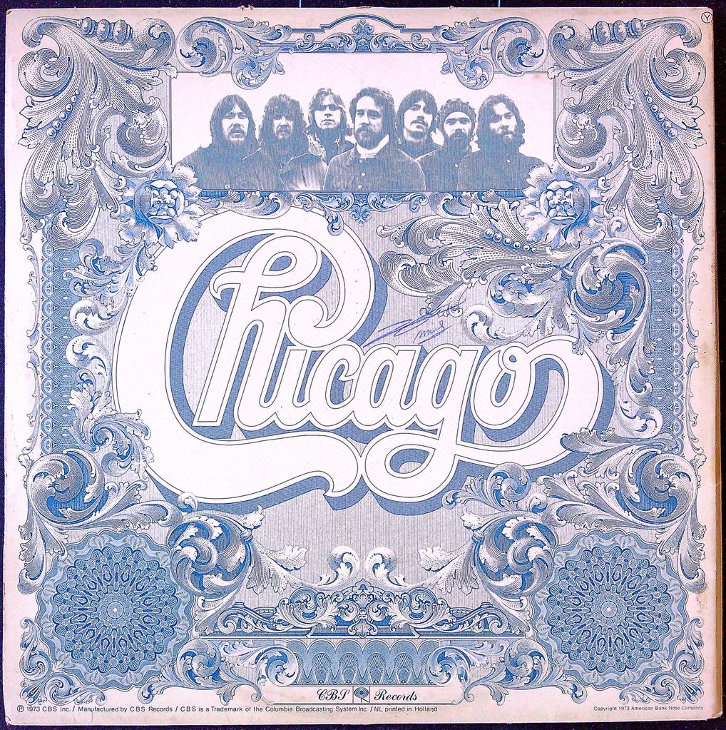 Vinyle Chicago Vi Cbs Records 1973