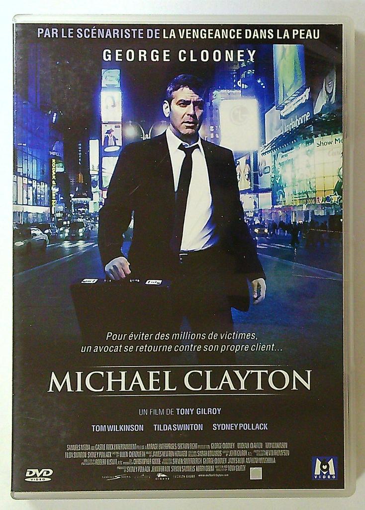 Dvd Michael Clayton - Thriller avec George Clooney
