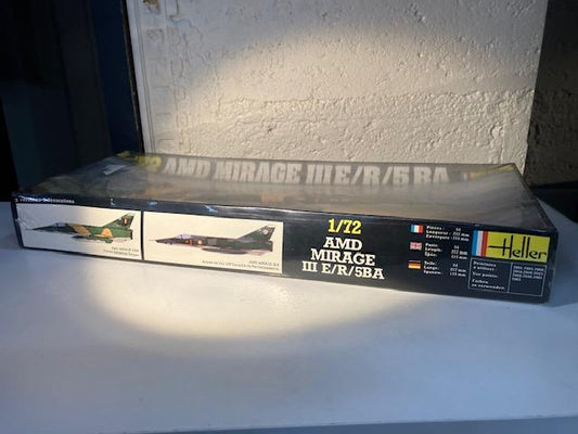 Maquette Heller N°253 Amd Mirage Iii E/r/5 Ba