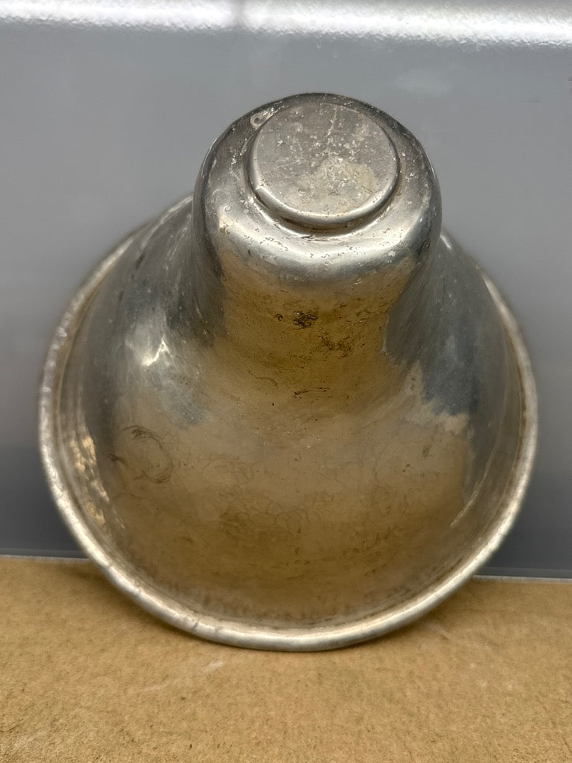 Réflecteur – Abat-jour – Métal martelet vintage Argenté