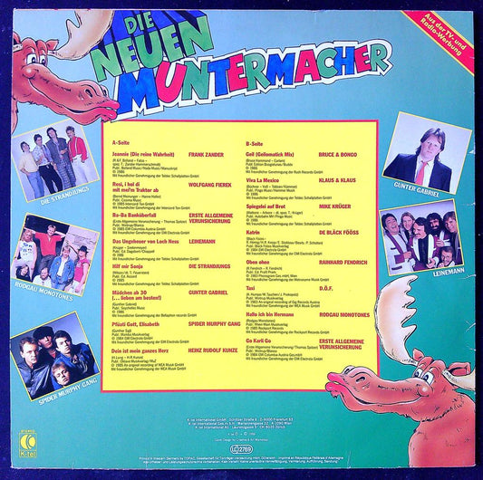 Vinyle die Neuen Muntermacher Compilation K-tel 1986
