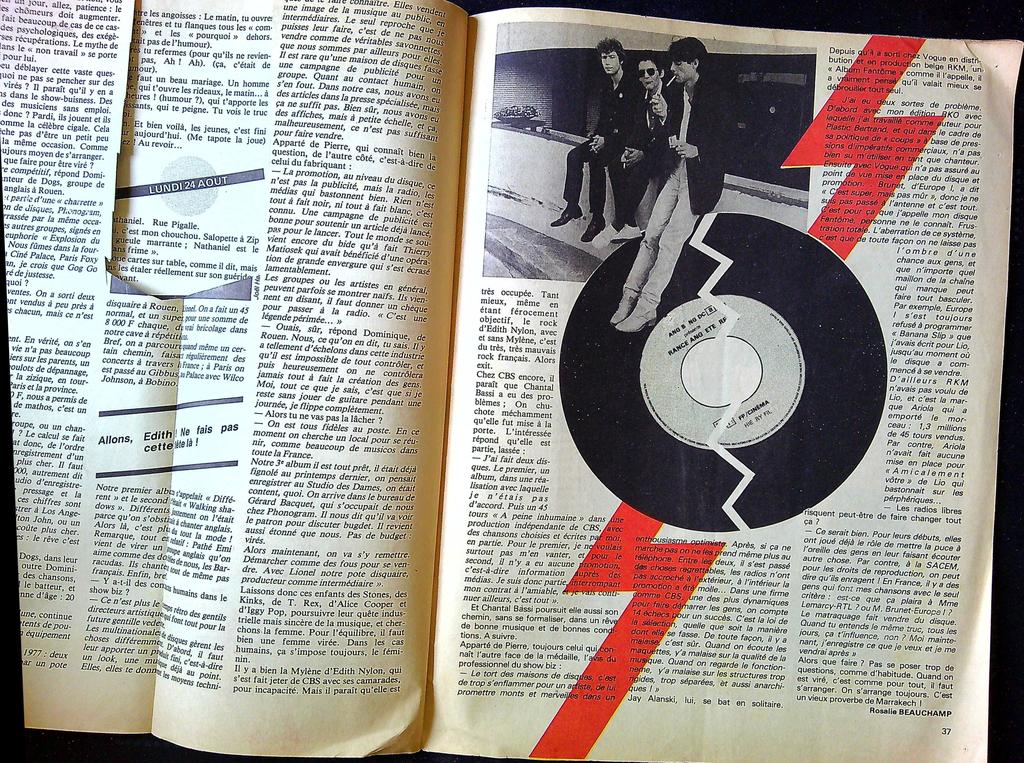 Magazine – Gig n°11 Octobre 1981 – Musique – Klaus Nomi Grace Jones