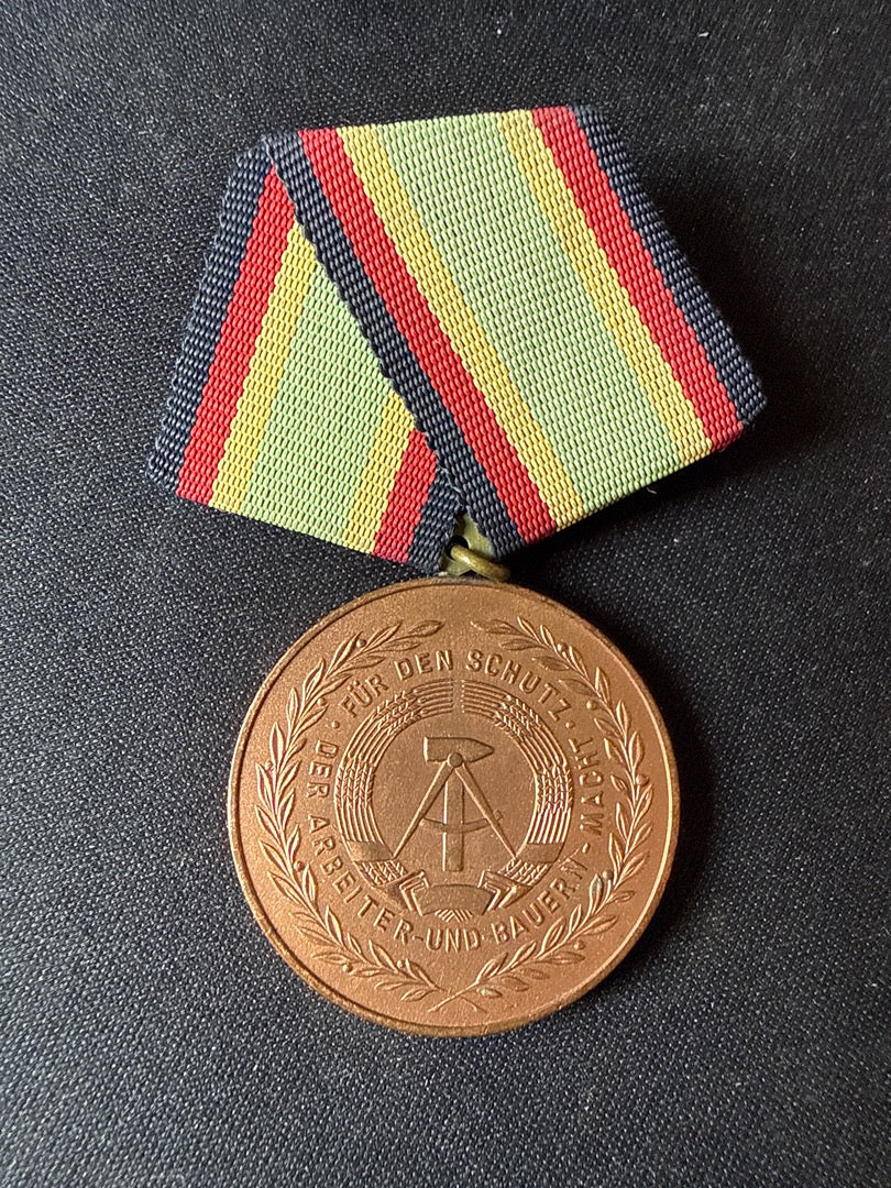 Médaille – Ddr Nva – Militaria – Bronze services fidèles
