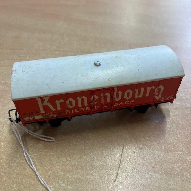 Wagon Jouef Marchandises, Marquage Kronenbourg, Bière D'alsace