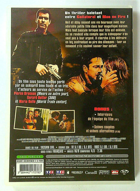 Dvd Le Chantage avec Pierce Brosnan Tf1 Vidéo